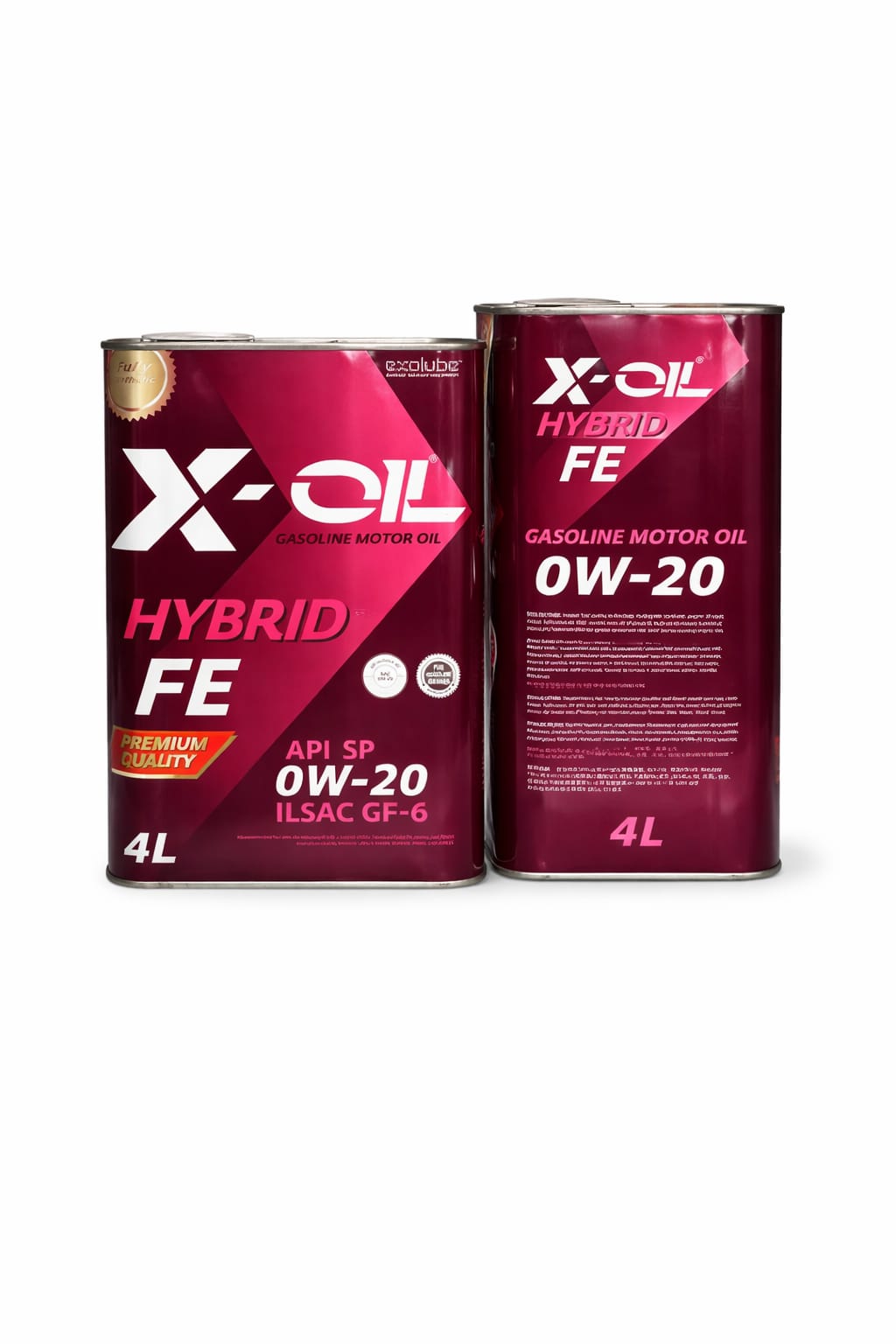 X-OIL Hybrid FE 0W-20 Gasoline Engine Oil (4L) – API SP ILSAC GF-6 Premium Motor Oil