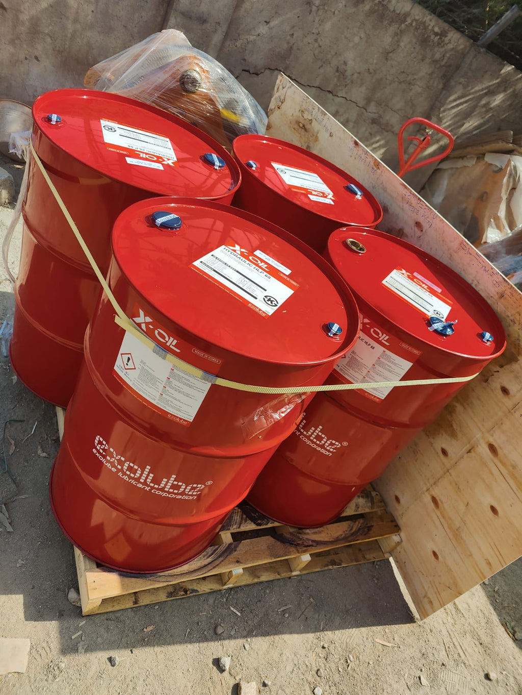 X-OIL Hydraulic HLP 68 – Premium Anti-Wear Hydraulic Oil (200L Drum)