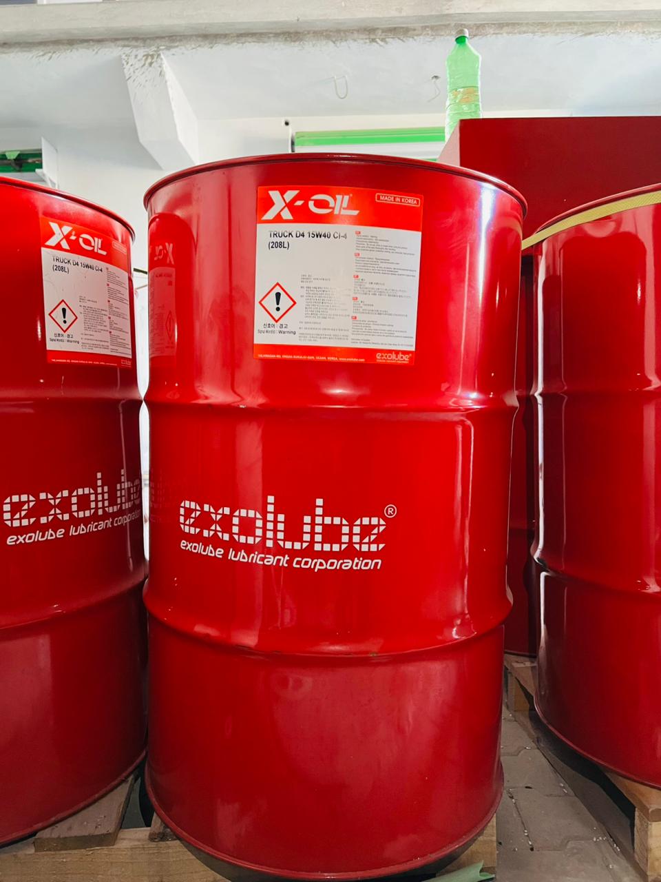 Truck Engine Oil D4 15W-40 CI-4 – 208 Liters Drum | Heavy Duty Diesel Engine Oil
