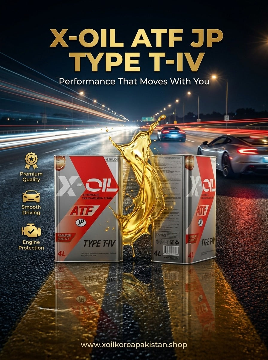 X-OIL ATF Type T-IV Automatic Transmission Fluid (4L) – Premium Quality JP Fluid