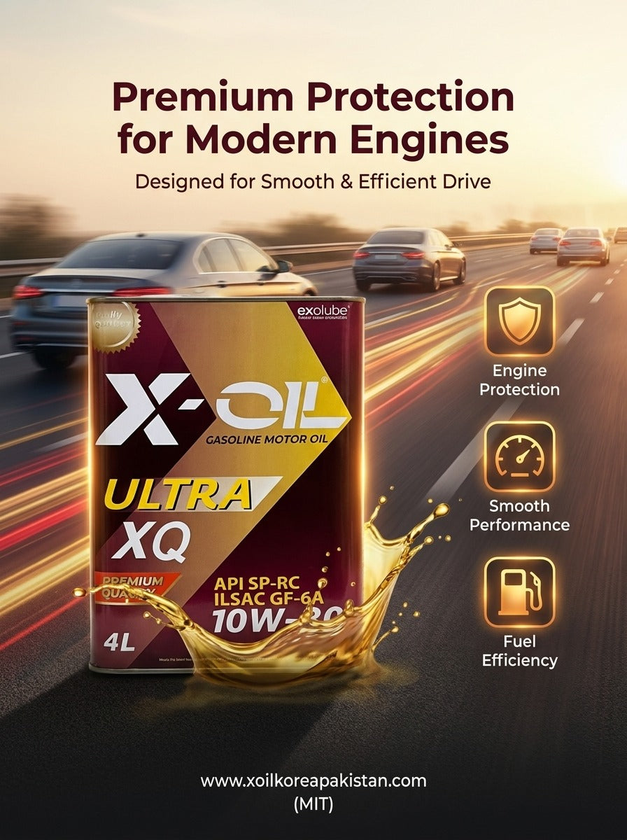 X-OIL Ultra XQ 10W-30 Premium Synthetic Engine Oil (4L)