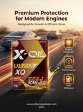 X-OIL Ultra XQ 10W-30 Premium Synthetic Engine Oil (4L)