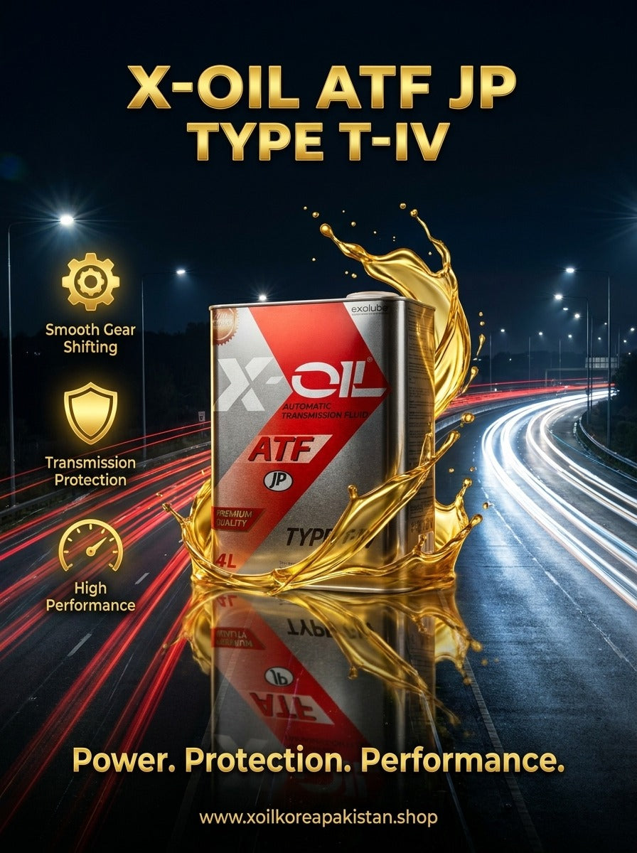 X-OIL ATF Type T-IV Automatic Transmission Fluid (4L) – Premium Quality JP Fluid