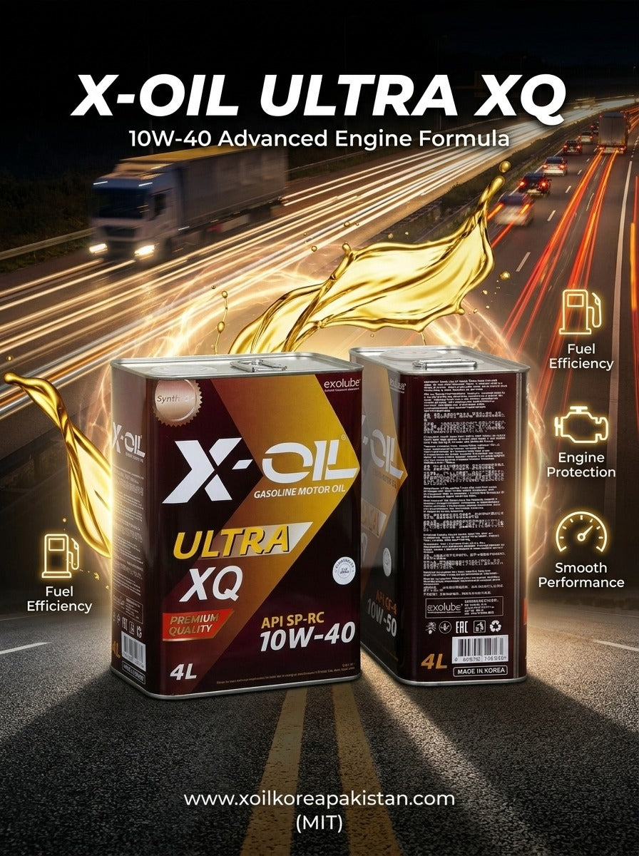 X-OIL Ultra XQ 10W-40 Fully Synthetic Engine Oil (4L)