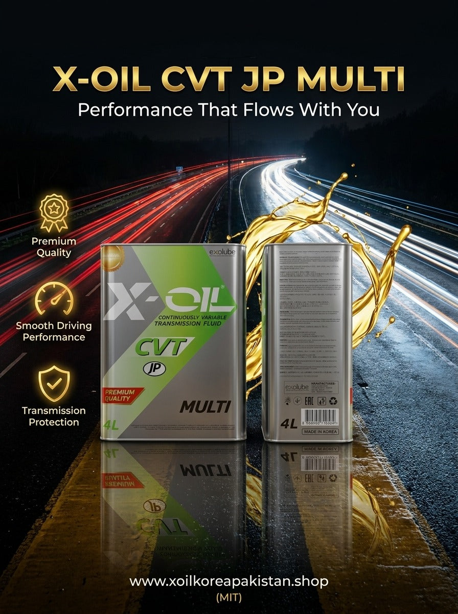 X-OIL CVT Transmission Fluid Multi JP – Premium Automatic Gear Oil for Smooth Performance (4L)